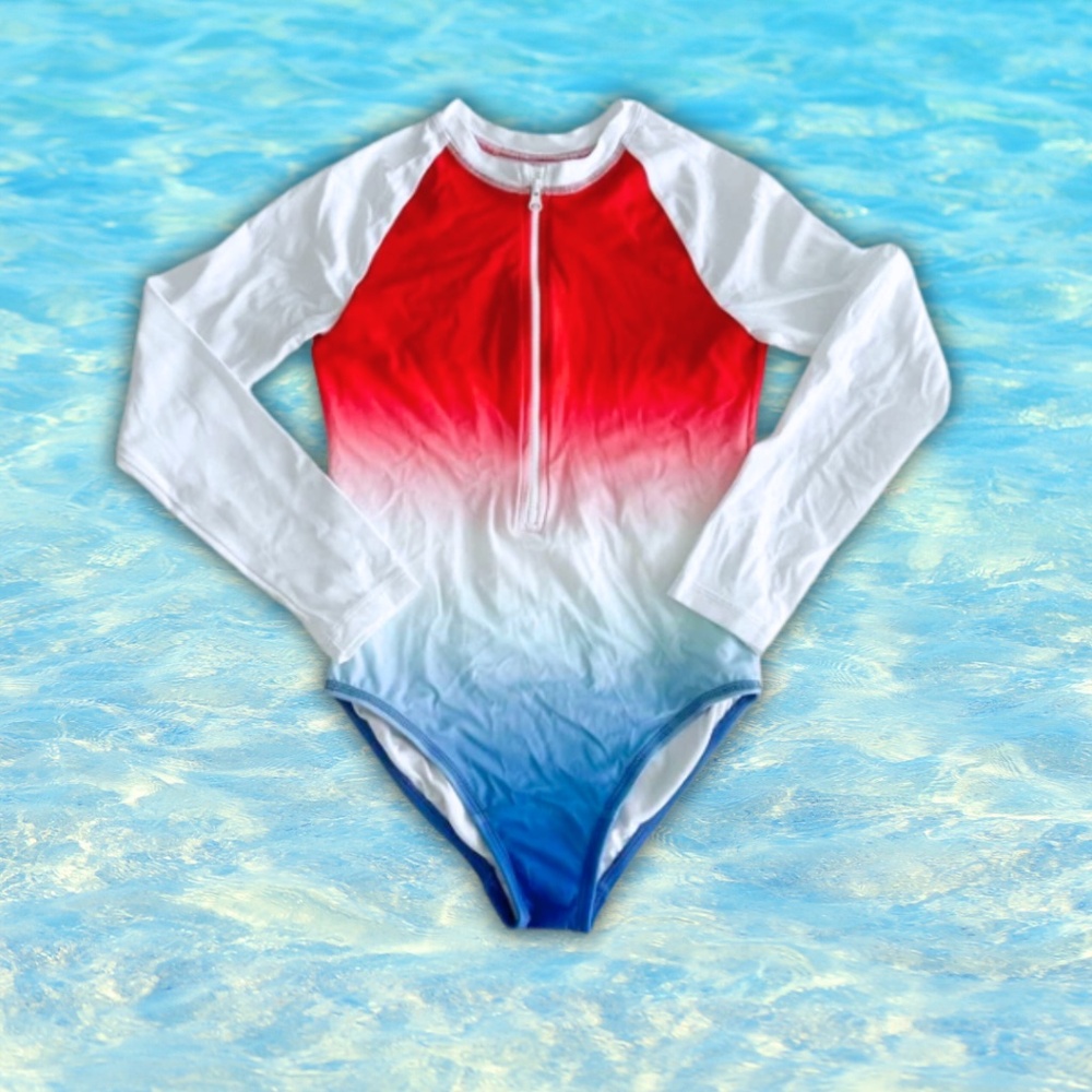 Hanna Andersson Swim Rash Guard Long Sleeve 10